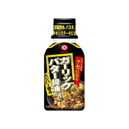 【単品12個セット】 キッコーマン ガーリックバター醤油だれ 200g