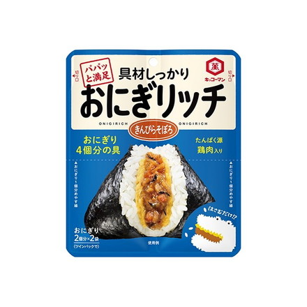 【単品15個セット】 キッコーマン おにぎリッチきんぴらそぼろ 56g