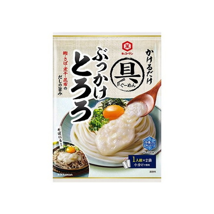 【単品10個セット】 キッコーマン 具麺ぶっかけとろろ 84g