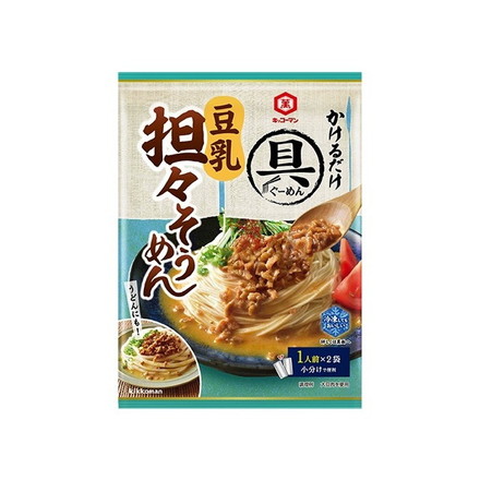 【単品10個セット】 キッコーマン 具麺豆乳担々そうめん 100g