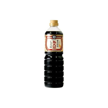 【6個セット】 キッコーマン まろやか丸大豆しょうゆ 1L x6 まとめ売り セット販売 お徳用 おまとめ品