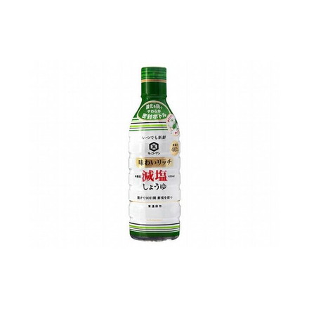 【まとめ買い】 キッコーマン 味わいリッチ減塩しょうゆ 450ml x6個セット 食品 まとめ セット セット買い 業務用