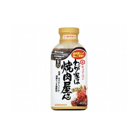 【12個セット】 キッコーマン わが家は焼肉屋さん 甘口 400g x12コ
