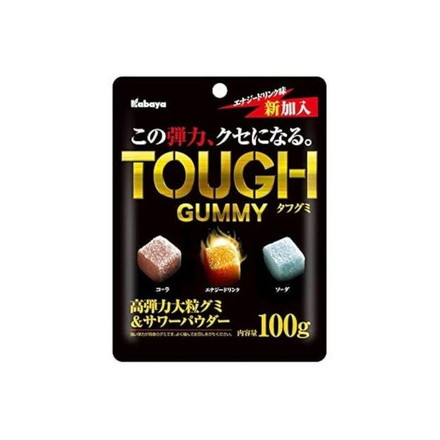 【6個セット】 カバヤ タフグミ 100g x6 まとめ売り セット販売 お徳用 おまとめ品