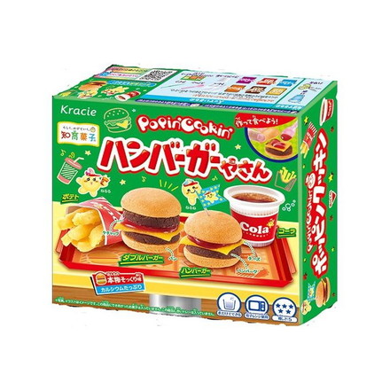 【単品5個セット】 クラシエ ポッピンクッキン ハンバーガーやさん 22g