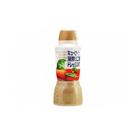 【まとめ買い】 QP 深煎りごまドレッシング 380ml x6個セット 食品 まとめ セット セット買い 業務用