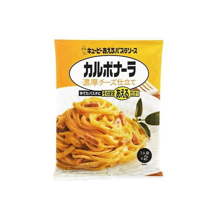 【6個セット】 キューピー あえるパスタ カルボナーラ濃厚 70gX2 x6 まとめ売り セット販売 お徳用 おまとめ品