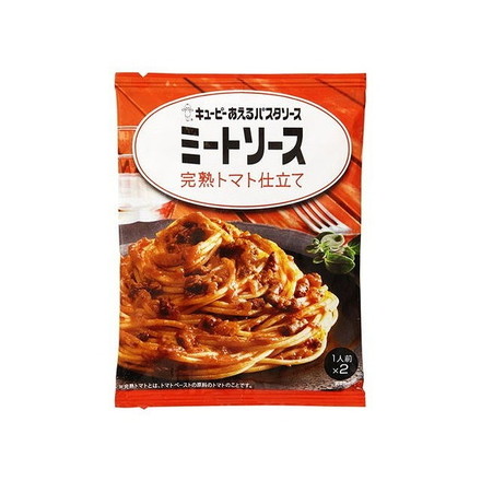 【6個セット】 キユーピー あえるパスタミートソース 完熟トマト仕立 160g x6 まとめ買い まとめ売り お徳用 大容量 セット販売