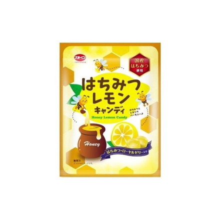 【単品10個セット】 加藤製菓 はちみつレモンキャンディ 58g