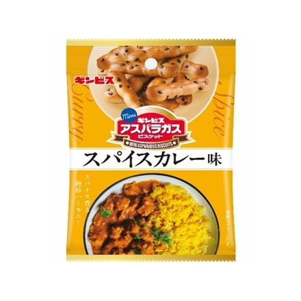 【単品8個セット】 ギンビス ミニアスパラガススパイスカレー 40g