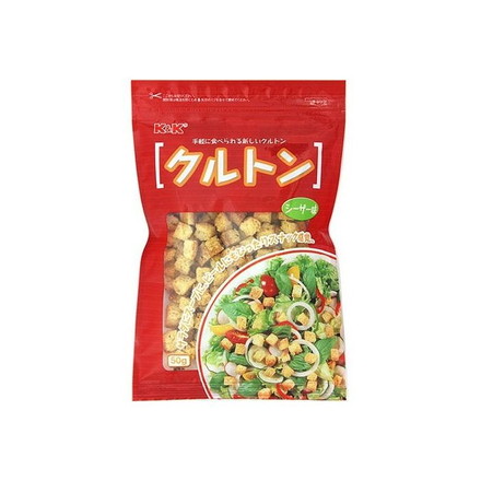 【5個セット】 K&K クルトン シーザー味 50g x5 まとめ売り セット販売 お徳用 おまとめ品