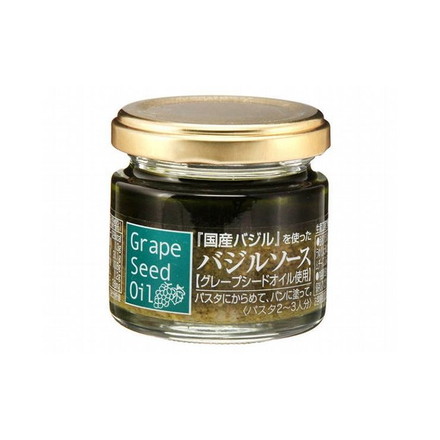 【まとめ買い】 K&K 国産バジルソース(グレープシードオイル使用) 60g x6個セット 食品 まとめ セット セット買い 業務用
