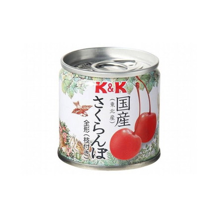 【まとめ買い】 KK 国産 さくらんぼ EO SS2号缶 x6個セット 食品 まとめ セット セット買い 業務用