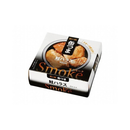 【まとめ買い】 K&K 缶つまスモーク 鮭ハラス 50g x6個セット 食品 まとめ セット セット買い 業務用