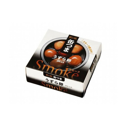 【まとめ買い】 国分グループ本社(株) K&K 缶つまスモーク うずら卵 25g x6個セット まとめ セット まとめ販売 業務用 備蓄
