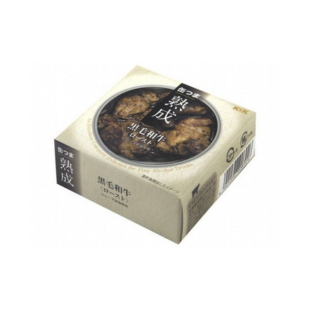 【まとめ買い】 K&K 缶つま熟成 黒毛和牛 ロースト F3号缶 x6個セット 食品 まとめ セット セット買い 業務用