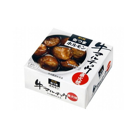 【まとめ買い】 K&K 缶つまホルモン 牛マルチョウ 直火焼 60g x6個セット 食品 まとめ セット セット買い 業務用