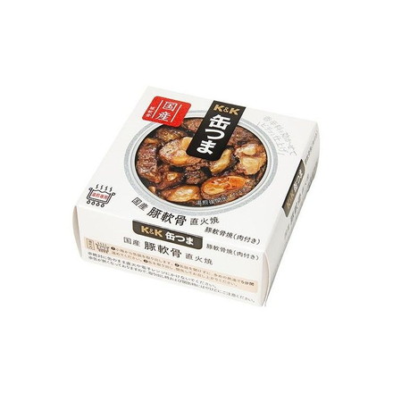 【12個セット】 K&K 缶つま 国産 豚軟骨 直火焼 40g x12 セット まとめ売り セット販売 お徳用 おまとめ品