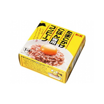 【まとめ買い】 K&K たまごかけごはん専用コンビーフ 缶 80g x6個セット 食品 まとめ セット セット買い 業務用