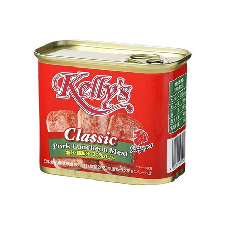 【単品24個セット】 Kelly's ランチョンミート クラシック 340gx24 まとめ買い まとめ売り お徳用 大容量 セット販売