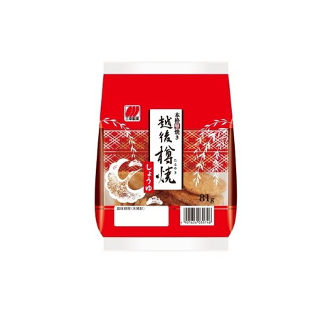 【単品12個セット】 三幸製菓 越後樽焼 しょうゆ 81g