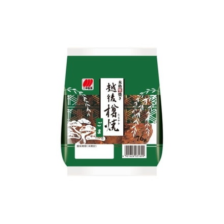 【単品12個セット】 三幸製菓 越後樽焼 ごま 76g