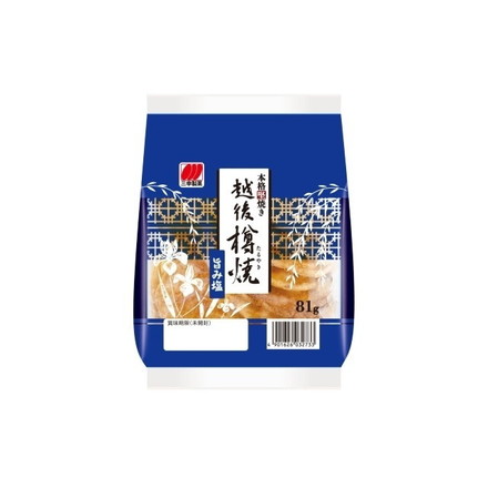 【単品12個セット】 三幸製菓 越後樽焼 旨み塩 81g