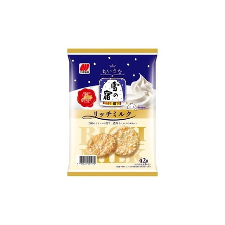 【単品20個セット】 三幸製菓 ちいさな雪の宿リッチミルク 42g