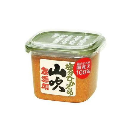 【6個セット】 山吹 無添加 塩分ひかえめ カップ 500g x6 まとめ売り セット販売 お徳用 おまとめ品