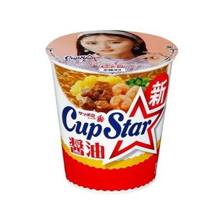 【12個セット】 サッポロ一番 カップスター 醤油 カップ 71g x12