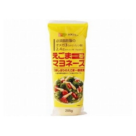 【12個セット】 創健社 えごま一番マヨネーズ 205g x12