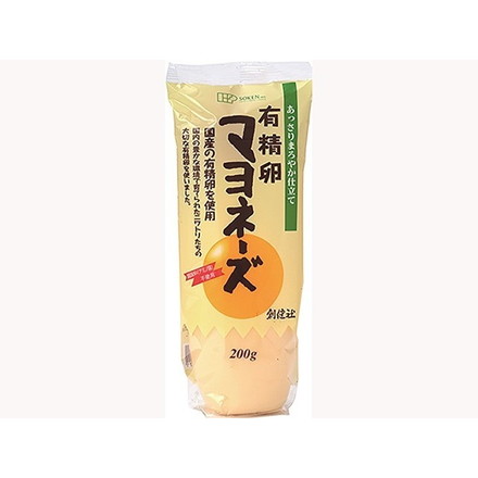 【単品12個セット】 創健社 有精卵マヨネーズ 200g