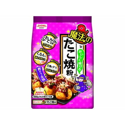 昭和産業 おいしく焼ける 魔法のたこ焼粉 400g x6 x6 6個セット