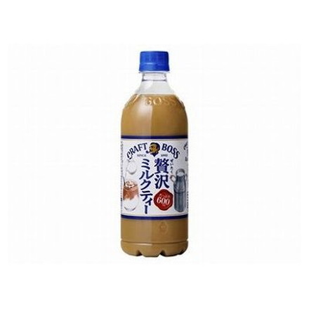 【24個セット】 サントリー クラフトボス ミルクティー手売用P 600ml x24
