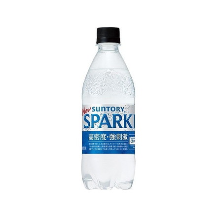 【単品24個セット】 サントリー 天然水 スパークリングペット 500mlx24 まとめ買い まとめ売り お徳用 大容量 セット販売