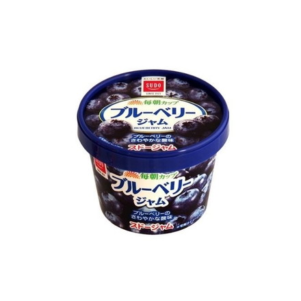 【単品12個セット】 スドー 感動素材ブルーベリージャム紙カップ 120g