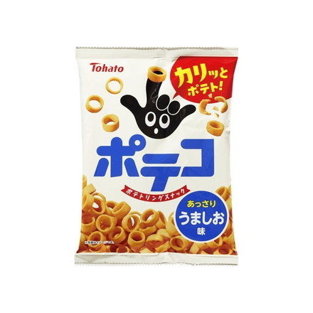 【単品12個セット】 東ハト ポテコ うましお味 67g