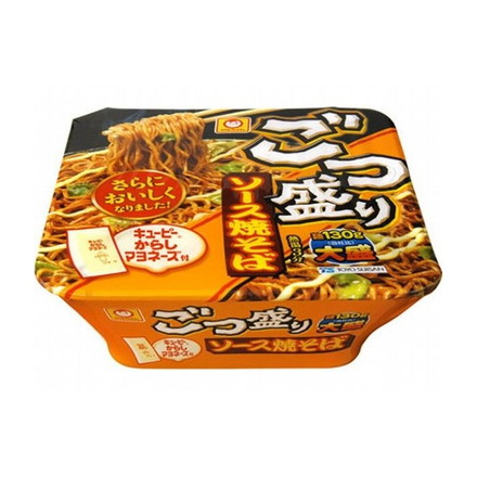【12個セット】 マルちゃん ごつ盛りソース焼そば カップ 171g x12コ