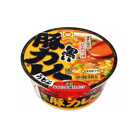 【まとめ買い】 マルちゃん 黒い豚カレーうどん カップ 87g x12個セット 食品 まとめ セット セット買い 業務用