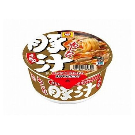 【12個セット】 マルちゃん あじわい豚汁うどん カップ 109g x12