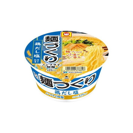 【単品12個セット】 マルちゃん 麺づくり 鶏だし塩 カップ 87g