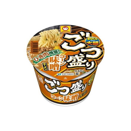 【単品12個セット】 マルちゃん ごつ盛り コーン味噌ラーメン カップ 138g