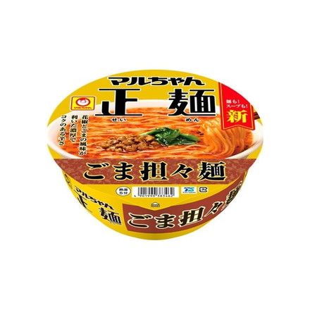 【単品12個セット】 マルちゃん マルちゃん正麺 ごま担々麺カップ 121g