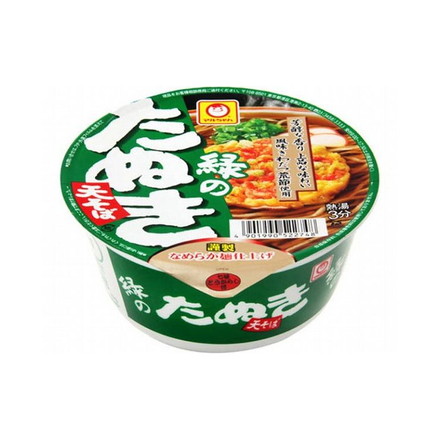 【まとめ買い】 マルちゃん 緑のたぬき天そば 東 カップ 101g x12個セット 食品 まとめ セット セット買い 業務用