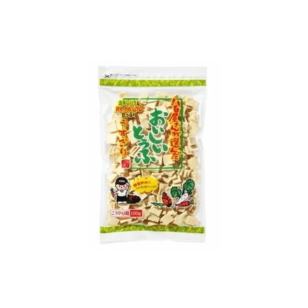 【単品20個セット】 つるはぶたえ 八百屋さんが選んだ こうや豆腐 うすぎり 80g