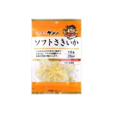 【単品12個セット】 カネタ ゲンさんソフトさきいか 12g