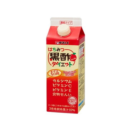 【単品12個セット】 タマノイ酢 はちみつ黒酢ダイエット濃縮紙 500ml