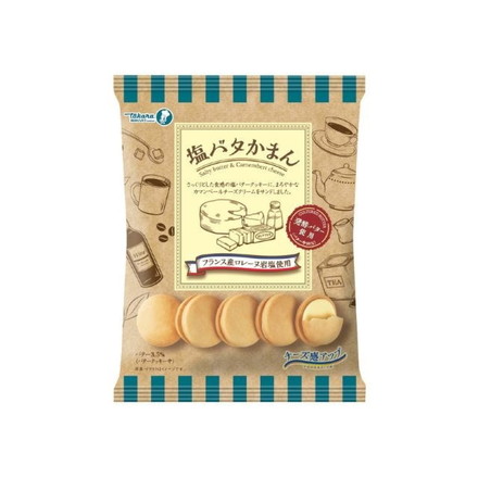 【単品15個セット】 宝製菓 塩バタかまん 102g