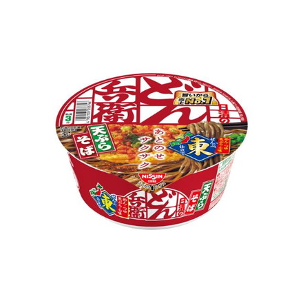 【12個セット】 日清食品 どん兵衛 天ぷらそば 東 カップ 100g x12 まとめ売り セット販売 お徳用 おまとめ品