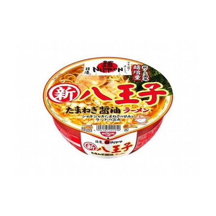 【12個セット】 日清食品 麺NIPPON 八王子たまねぎ醤油 カップ 112g x12コ